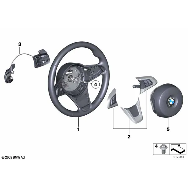Спорт.рулевое колесо, НПБ, с лепестками