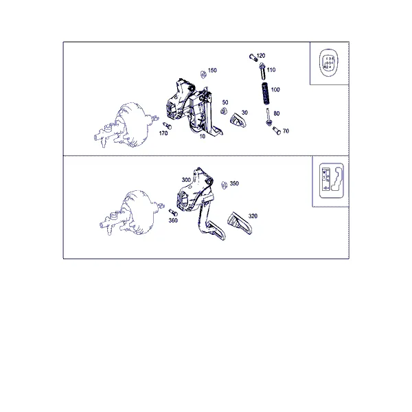 ПЕДАЛЬНЫЙ УЗЕЛ С ПОДШИПНИКАМИ