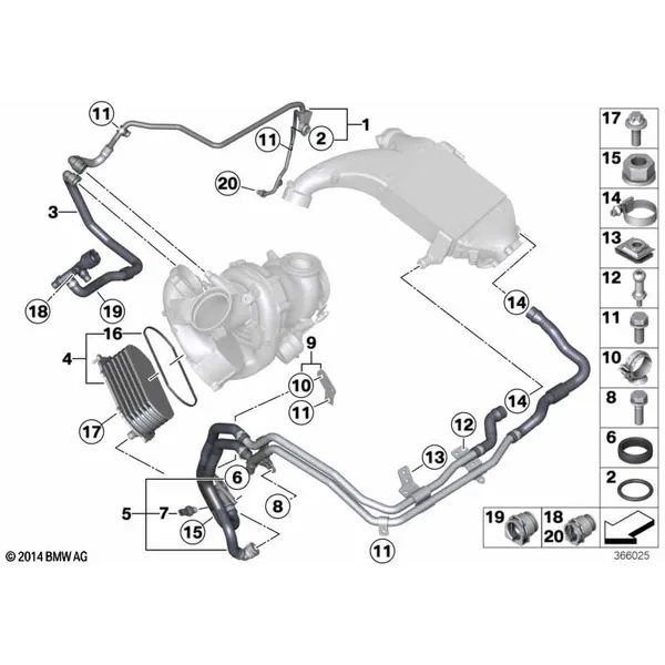 Сист.охлажд.турбонагн./наддув.воздух