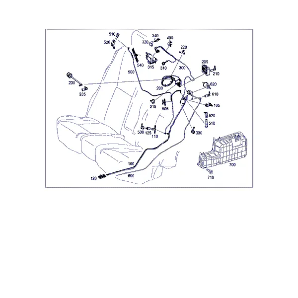 БОКОВИНЫ СИДЕНЬЯ И МУЛЬТИКОНТУР. СПИНКА