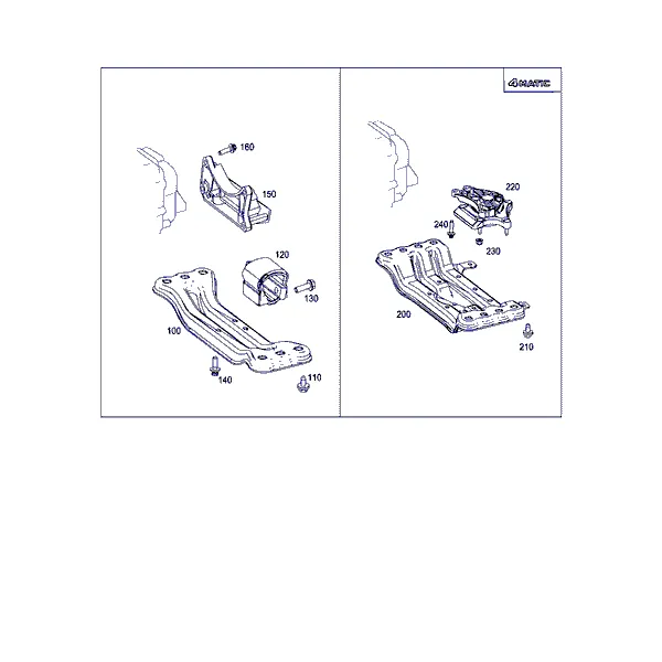 ПОДВЕСКА ДВИГАТЕЛЯ