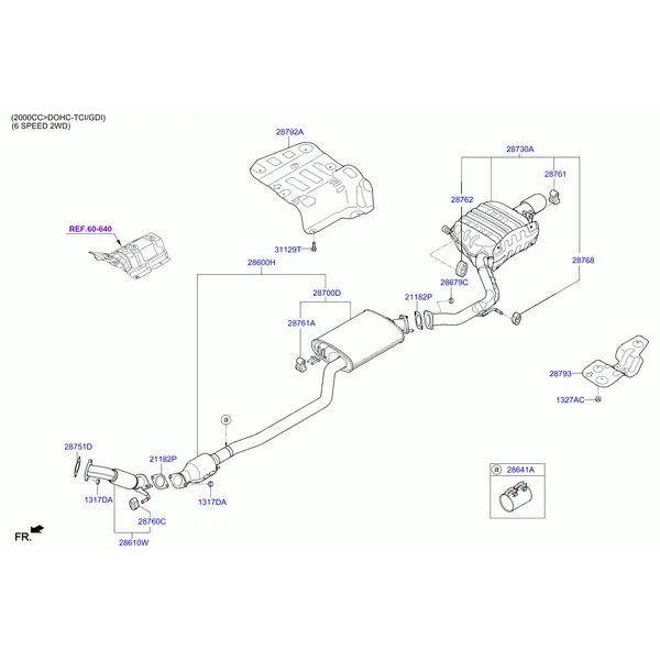 MUFFLER & EXHAUST PIPE