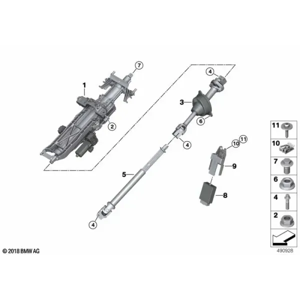 Электрическая рулевая колонка
