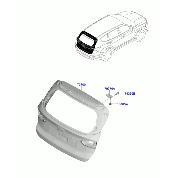 дверь багажника