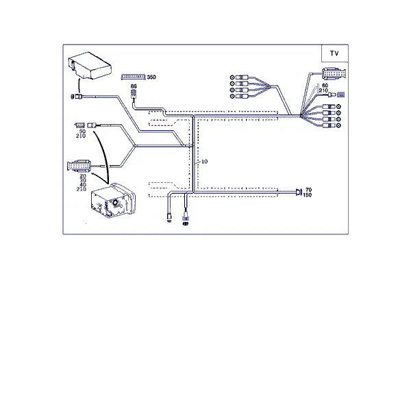 ЖГУТ ПРОВОДОВ ДЛЯ СИСТЕМЫ УПРАВЛЕНИЯ И ИНДИКАЦИИ "COMAND"