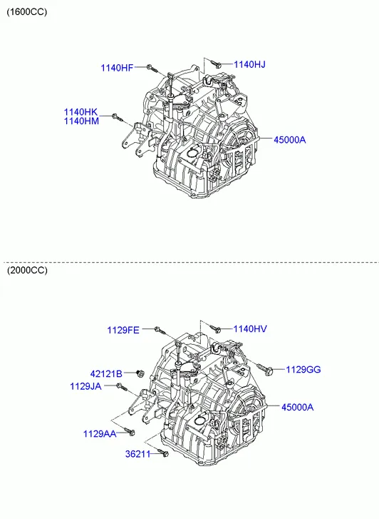 TRANSAXLE ASSY - AUTOMATIC