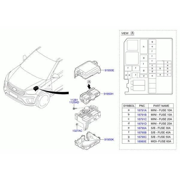 проводка передняя