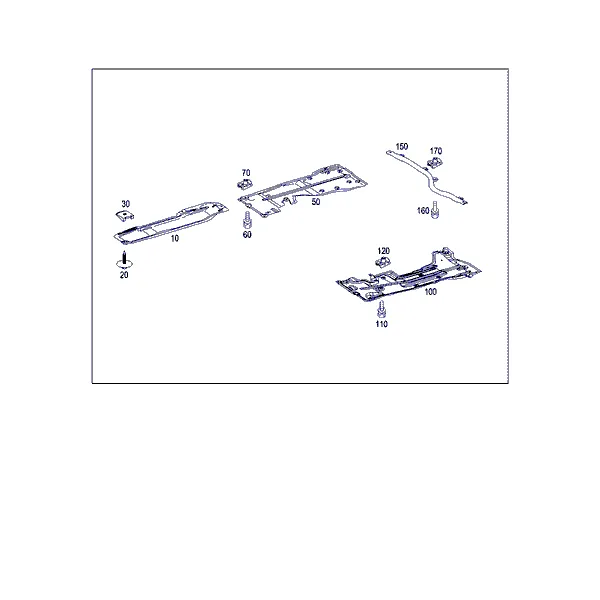 ОБЛИЦ. МОТОРН. ОТСЕКА, А/М С БЕНЗ. ДВИГ.