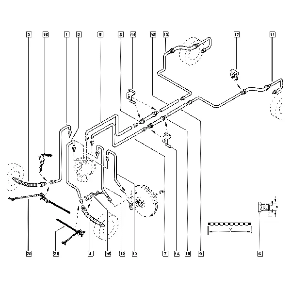 Трубопроводы тормозной системы