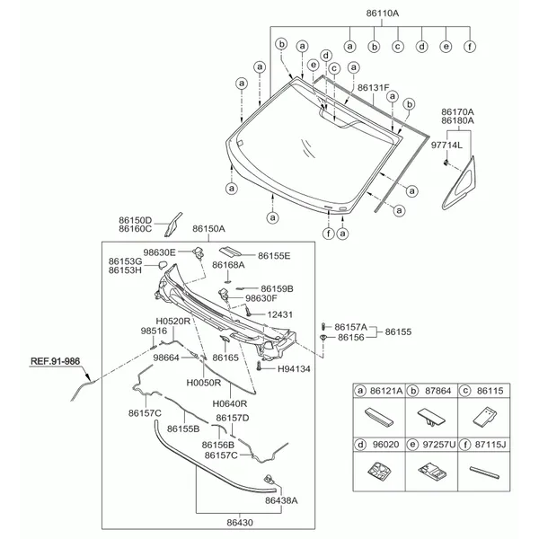 ветровое стекло