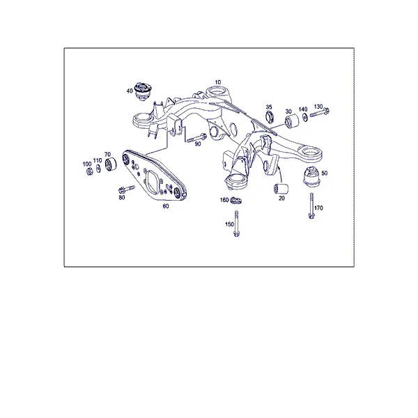 БАЛКА ЗАДНЕГО МОСТА