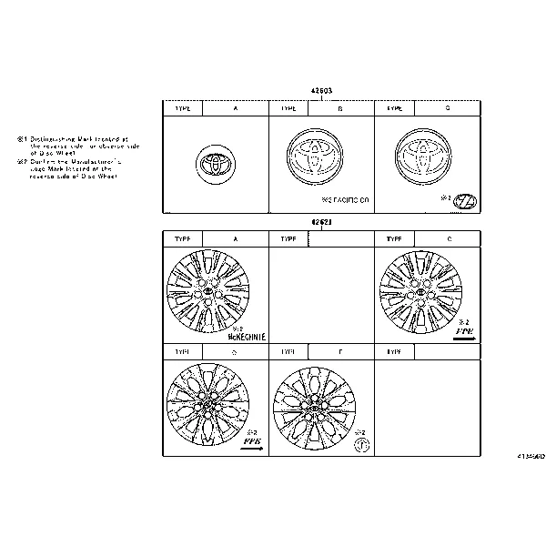 DISC WHEEL & WHEEL CAP