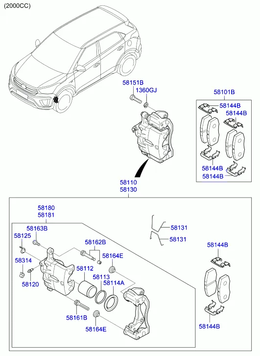 Тормозной механизм переднего колеса