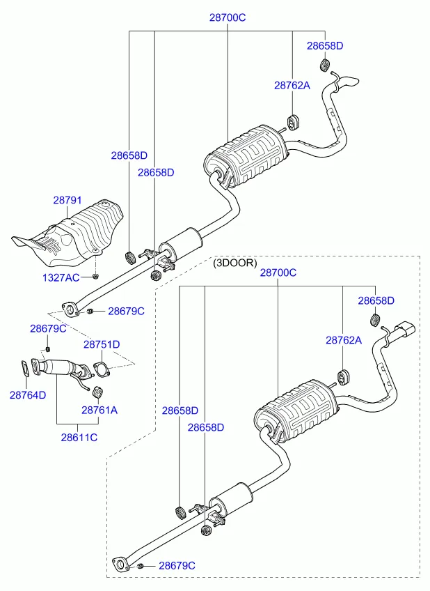 MUFFLER & EXHAUST PIPE