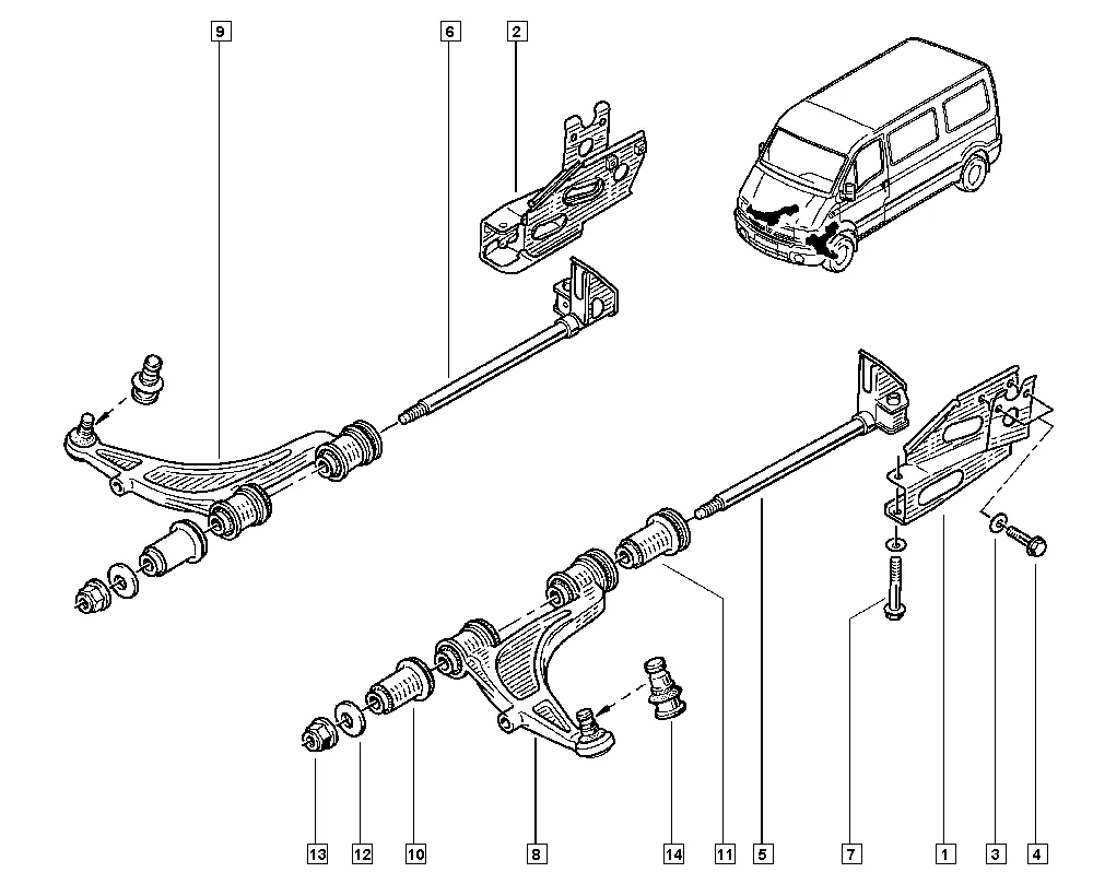 Передняя подвеска