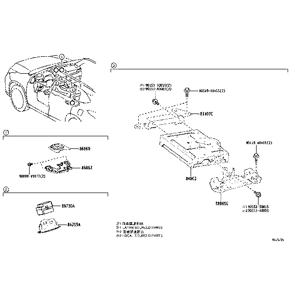 NAVIGATION & FRONT MONITOR DISPLAY