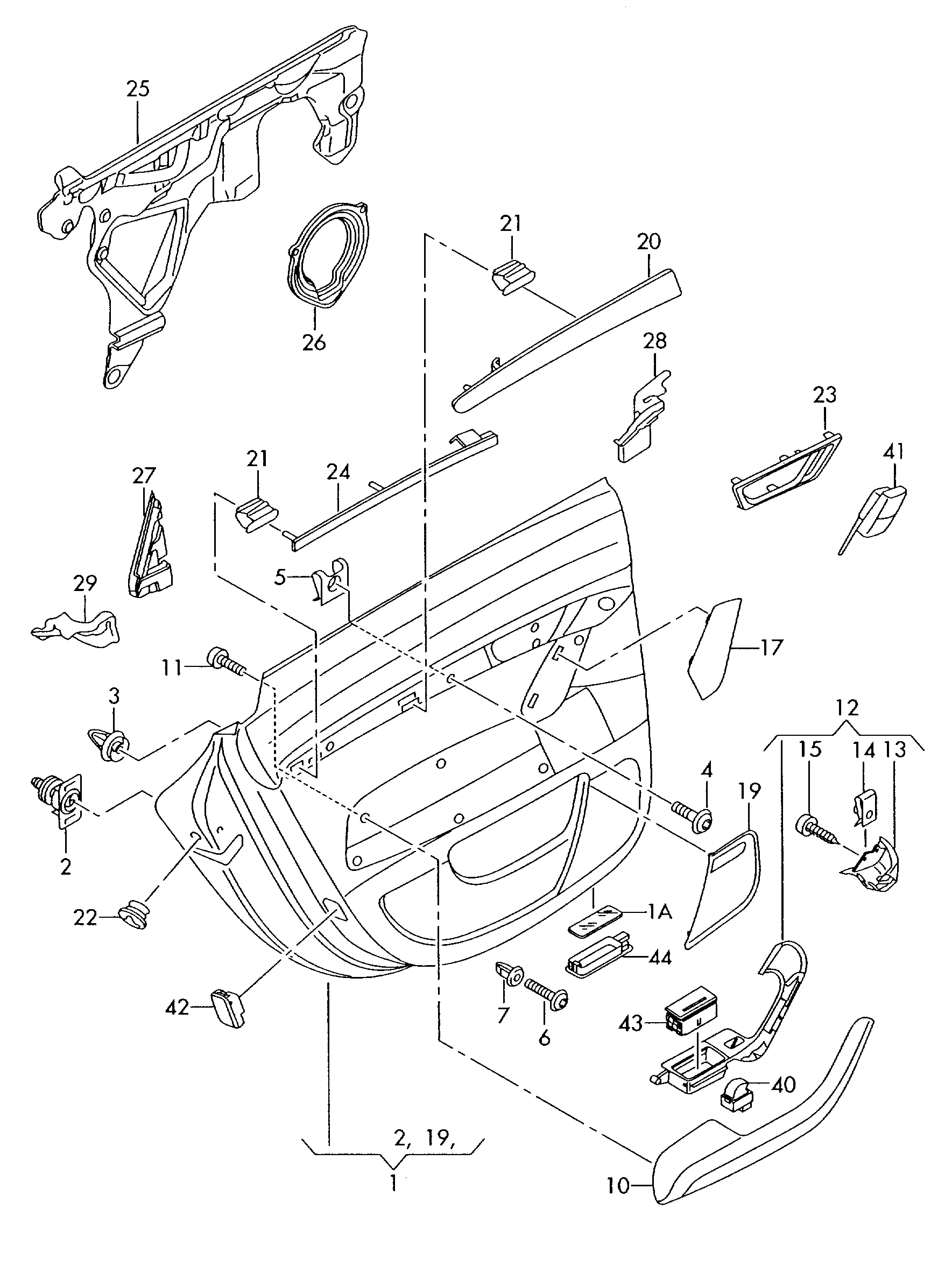 Обшивки дверей