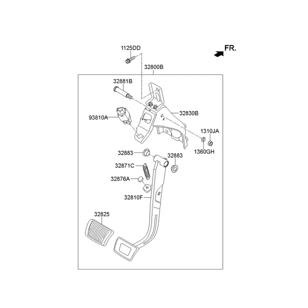 BRAKE & CLUTCH PEDAL