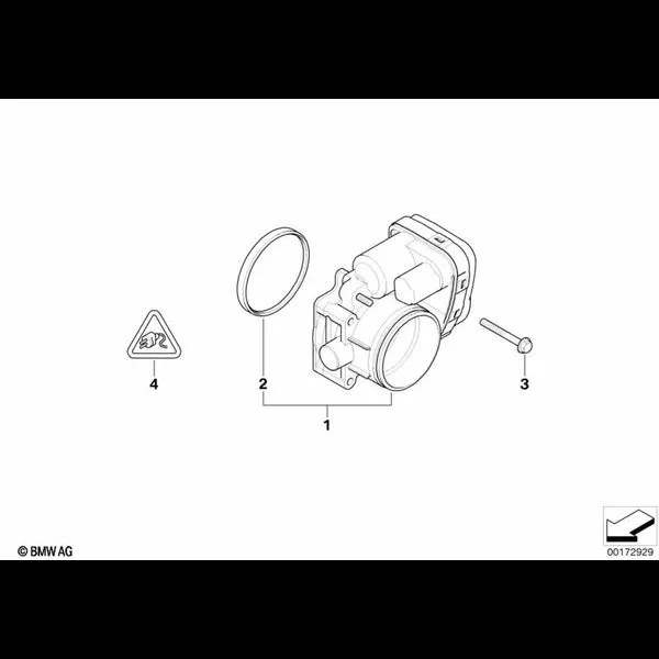 Корпус дроссельной заслонки