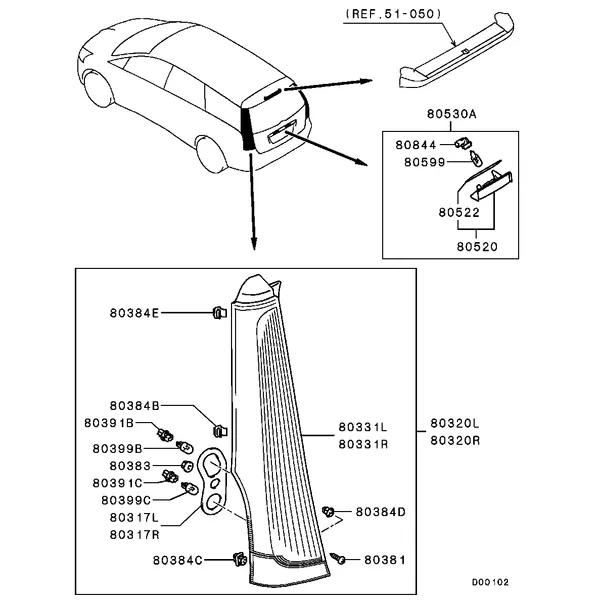 ЭЛЕКТРООБОРУДОВАНИЕ ШАССИ - ЛАМПЫ ОСВЕЩЕНИЯ САЛОНА