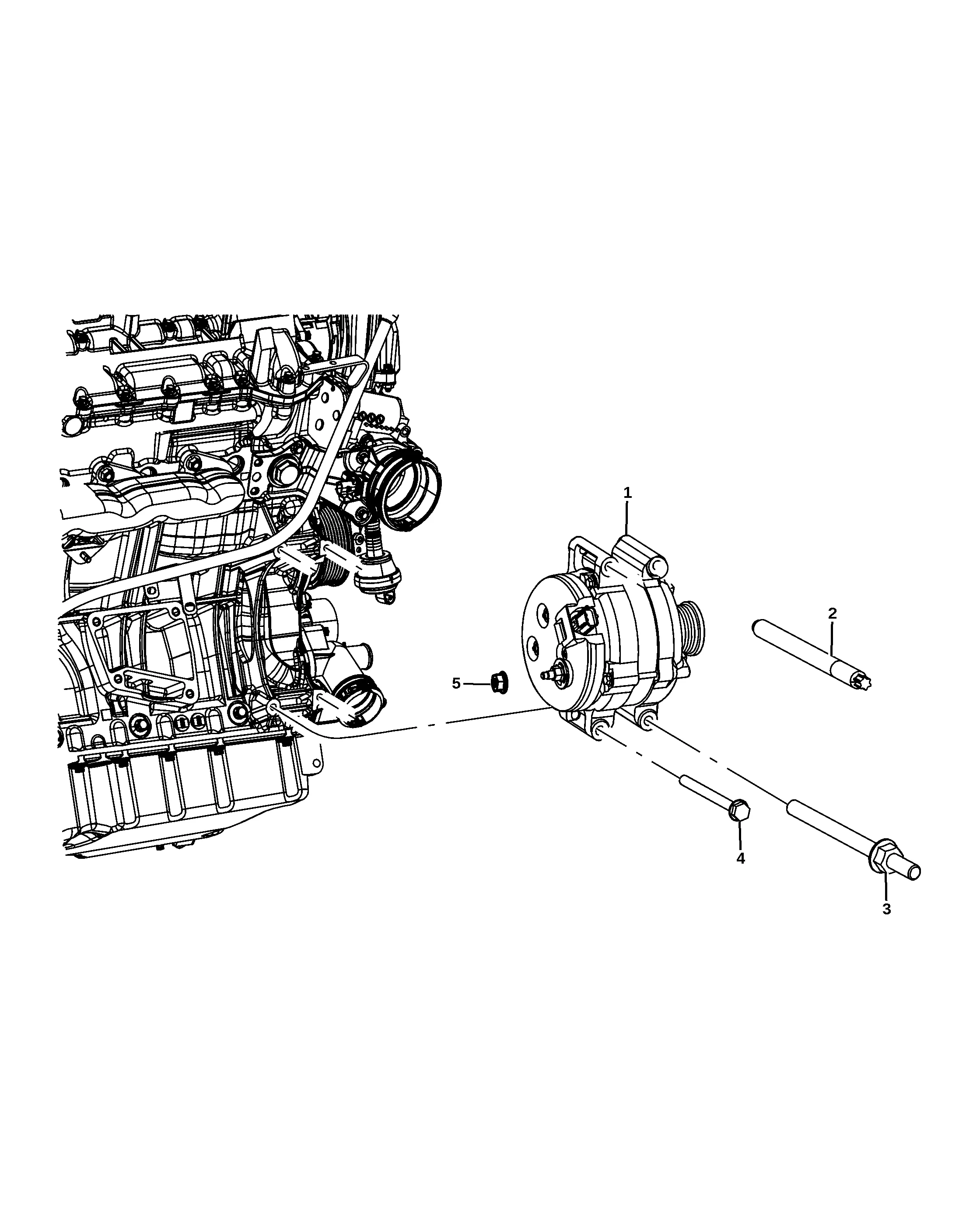 Генератор 3.0L дизель
