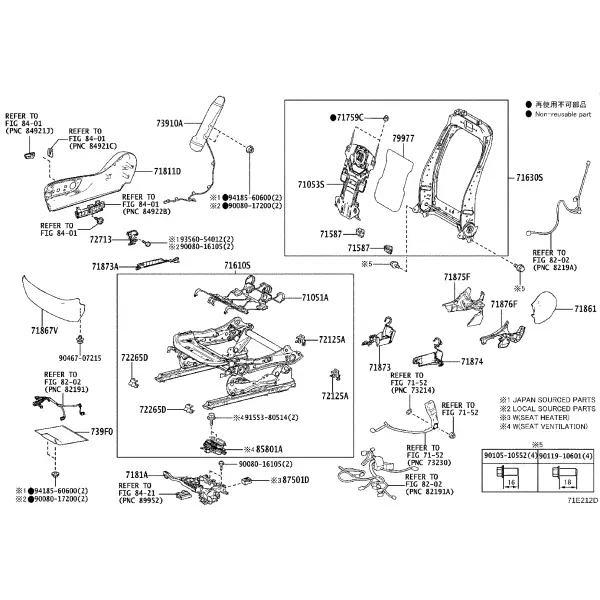SEAT & SEAT TRACK