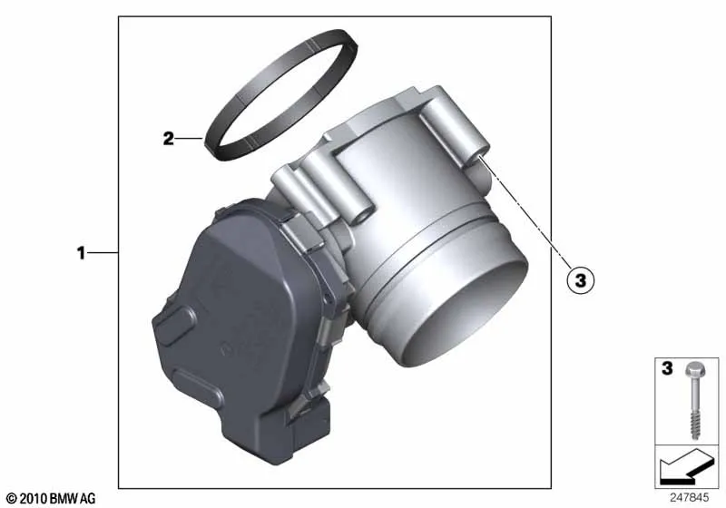 Корпус дроссельной заслонки