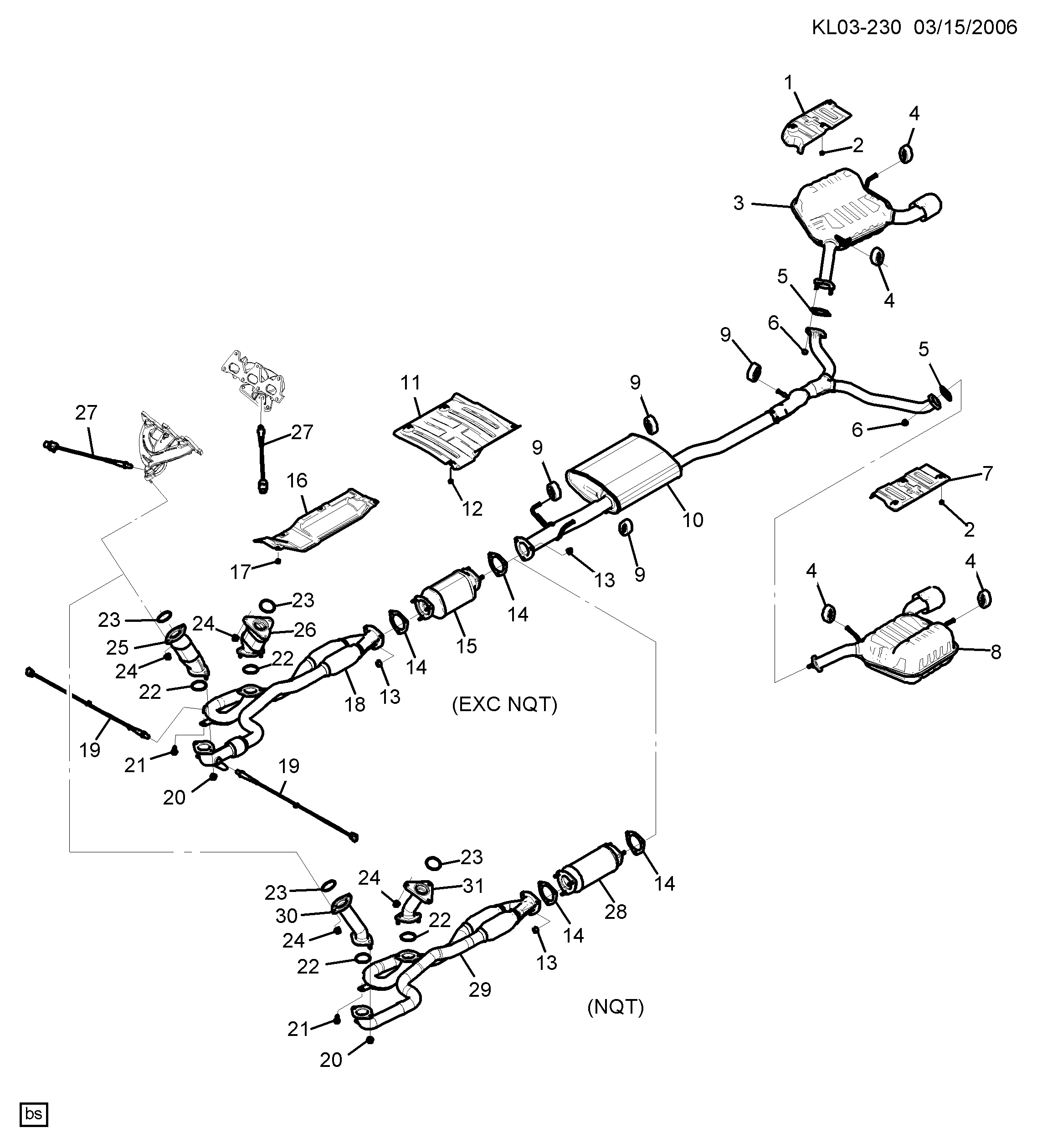 СИСТЕМА ВЫХЛОПАV 6 (LU1/3.2G)