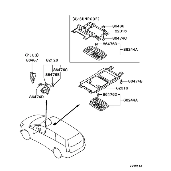 ОТОПЛ., КОНДИЦ. И ВЕНТИЛЯЦИЯ - ЗАДНИЙ ОТОПИТЕЛЬ И ТРУБКИ