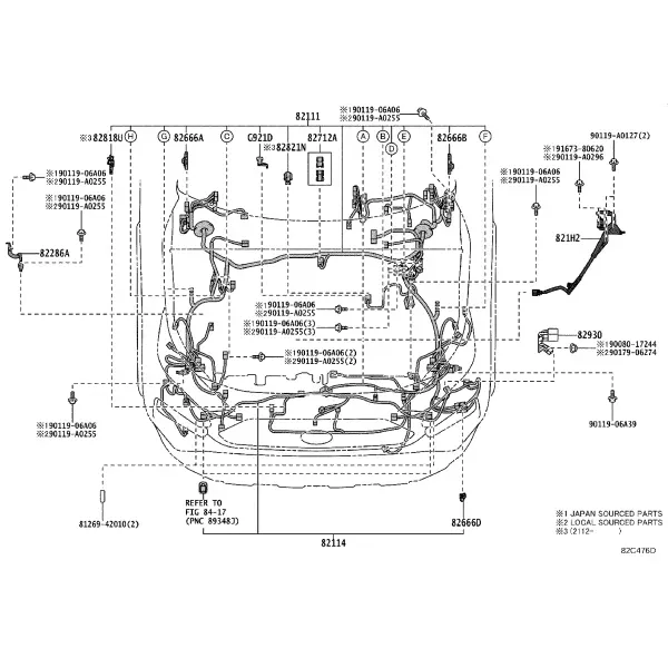 WIRING & CLAMP