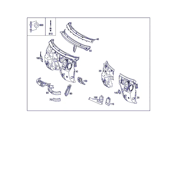 МОТОРНЫЙ ЩИТ И СОЕДИНИТЕЛЬНЫЕ ДЕТАЛИ