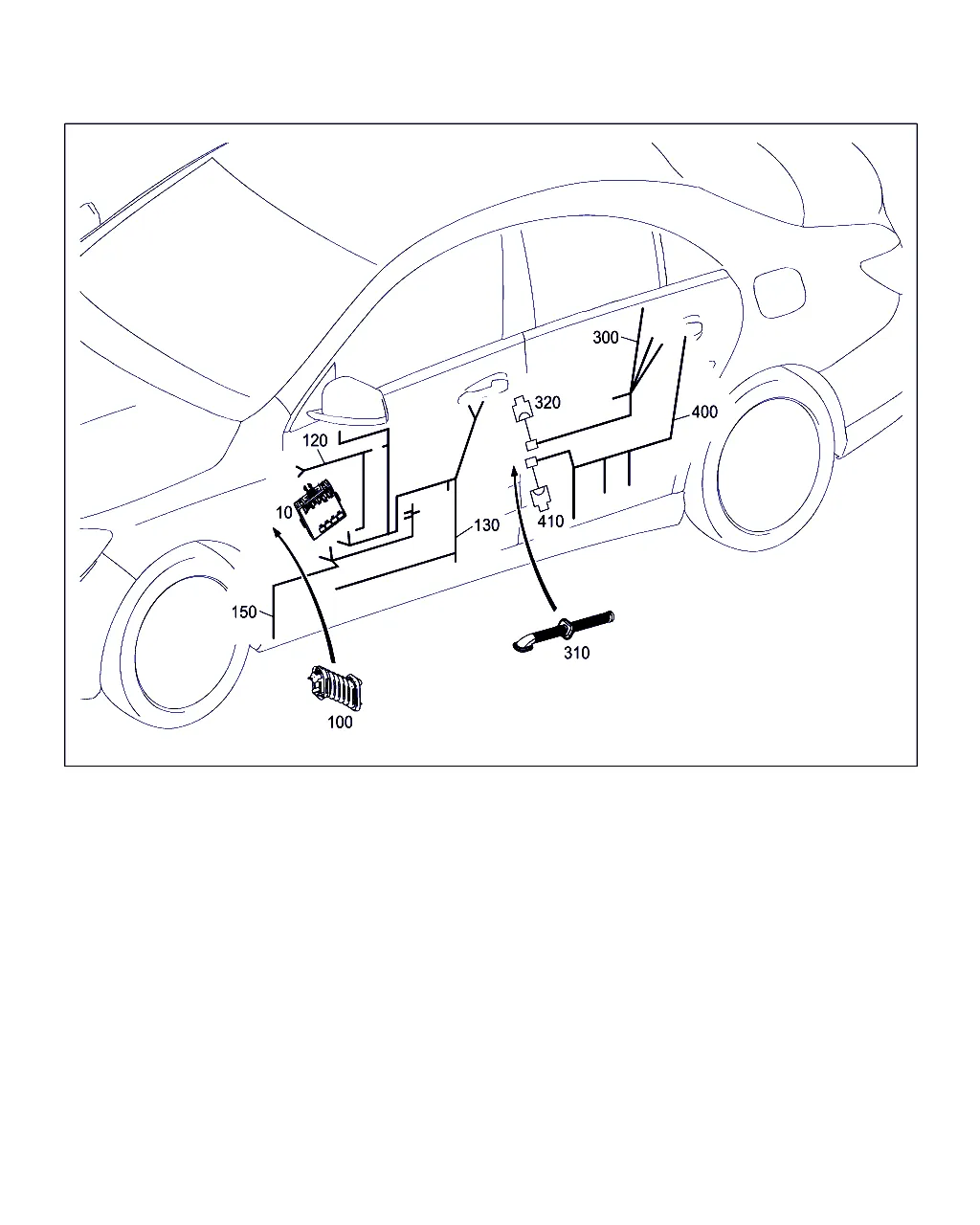 ЖГУТ ЭЛЕКТРОПРОВОДКИ И БЛОК УПР. ДВЕРИ