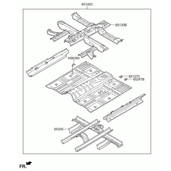 панель пола