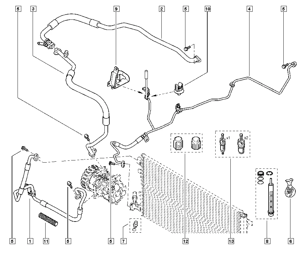 Насос кондиционера