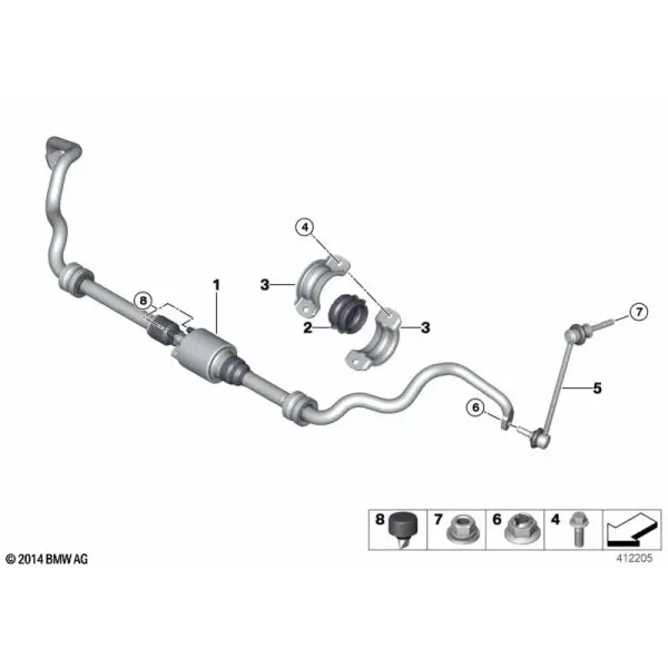 Передний активный стабилизатор Dynamic Drive
