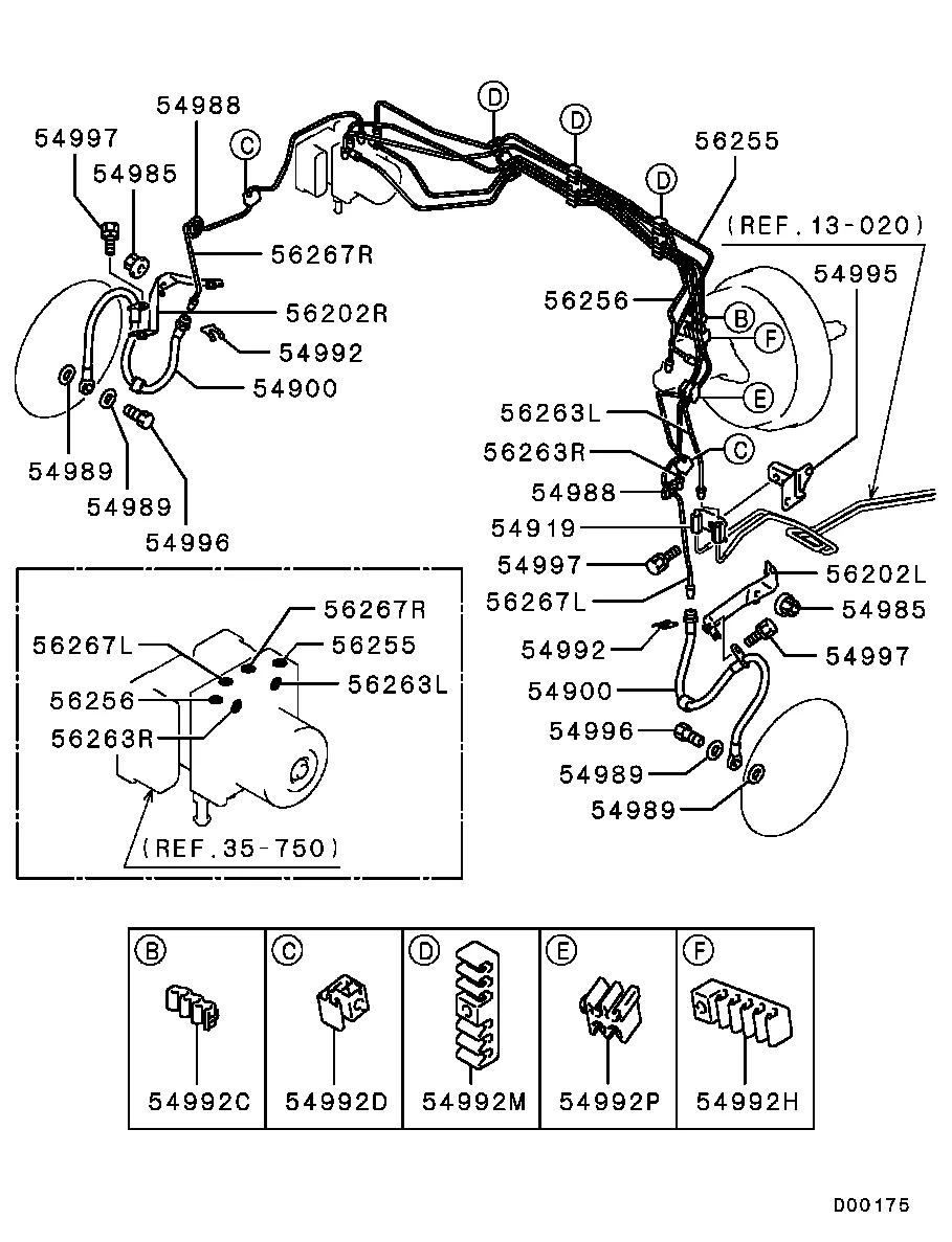ТОРМОЗА - ТОРМОЗНЫЕ ТРУБКИ