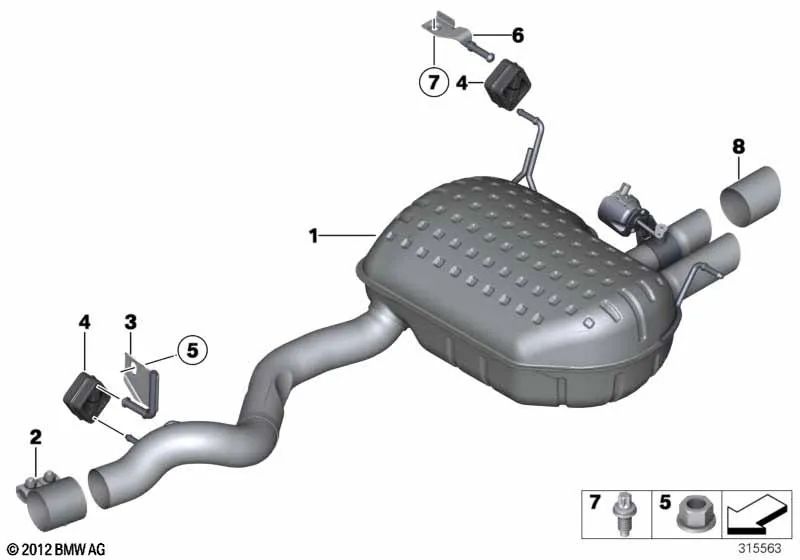 Система выпуска ОГ Зд