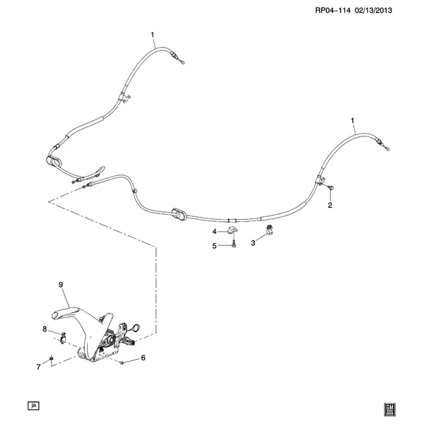 СИСТЕМА СТОЯНОЧНОГО ТОРМОЗА (ТОРМОЗА J60,J67)