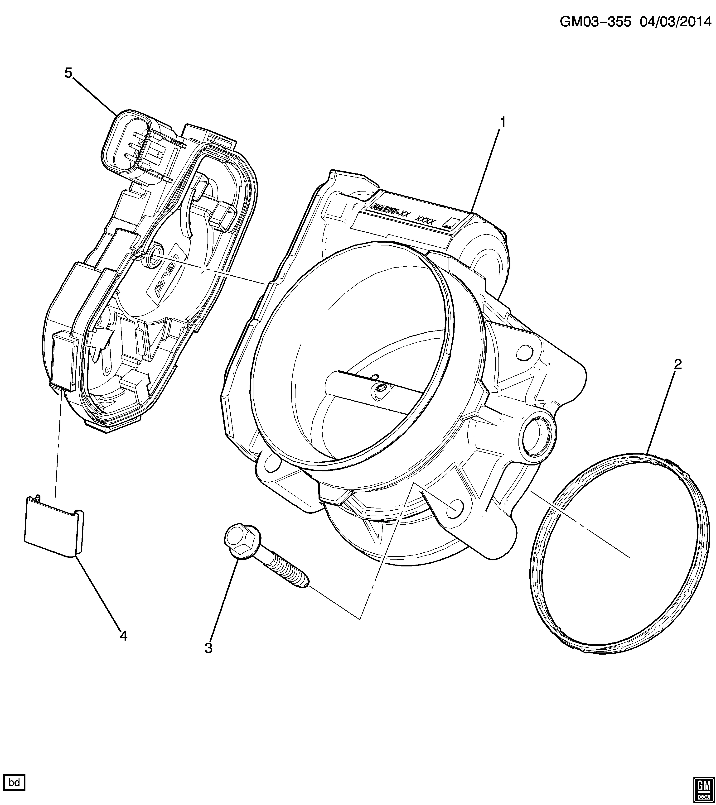 THROTTLE BODY (LNJ/3.4F)