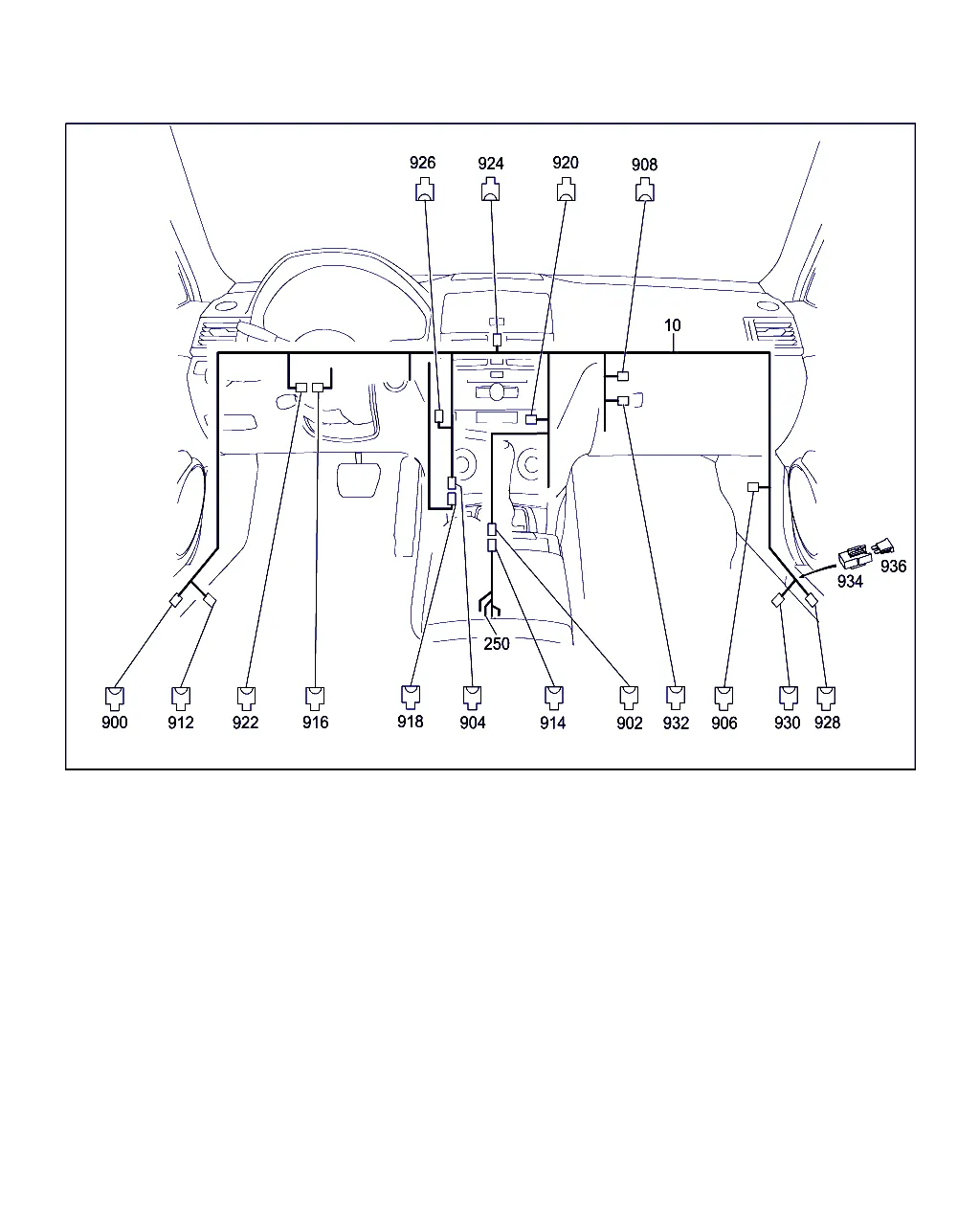 ЖГУТ ЭЛЕКТРОПРОВОДКИ ПЕРЕДНЕЙ ПАНЕЛИ