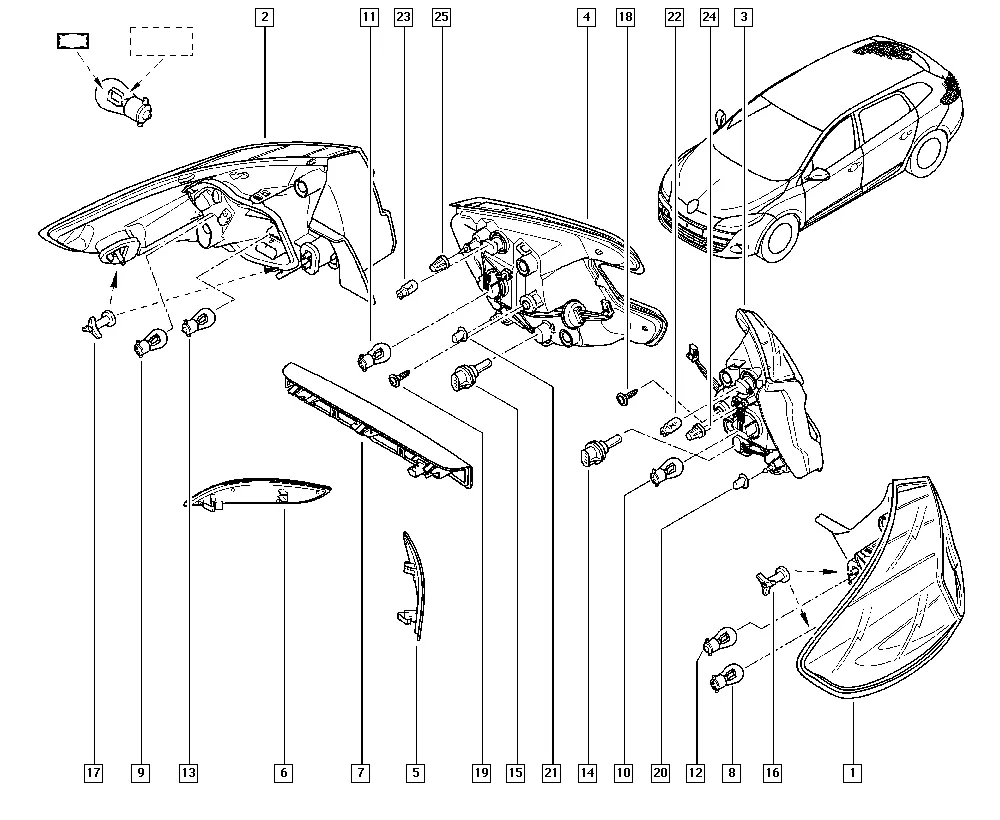 Габаритный огонь