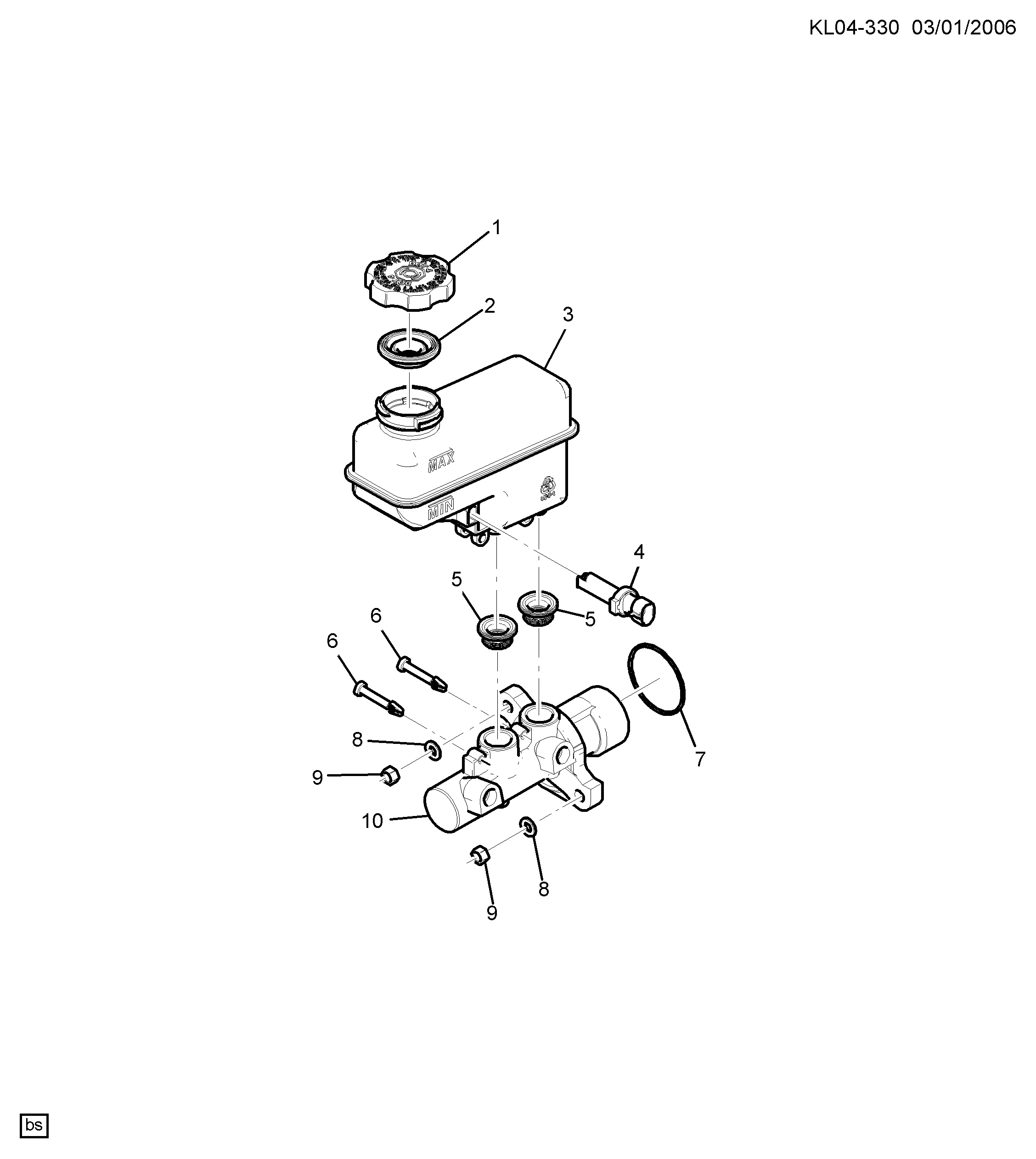 ГЛАВНЫЙ ТОРМОЗНОЙ ЦИЛИНДР