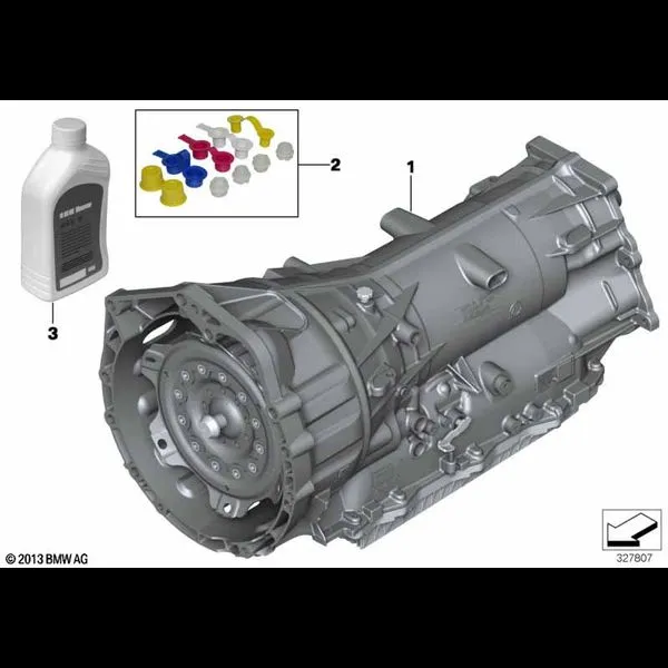 АКПП GA8HP45Z - привод на все колеса