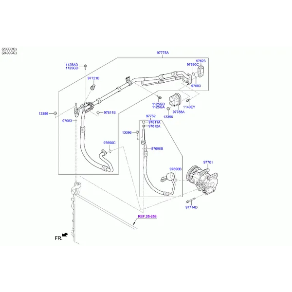 Трубопровод хладагента кондиционера