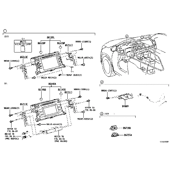 NAVIGATION & FRONT MONITOR DISPLAY