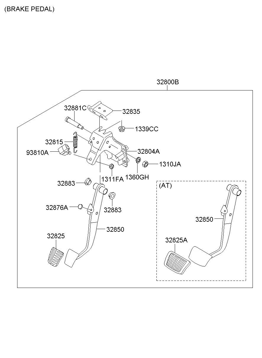 ACCELERATOR PEDAL; 2