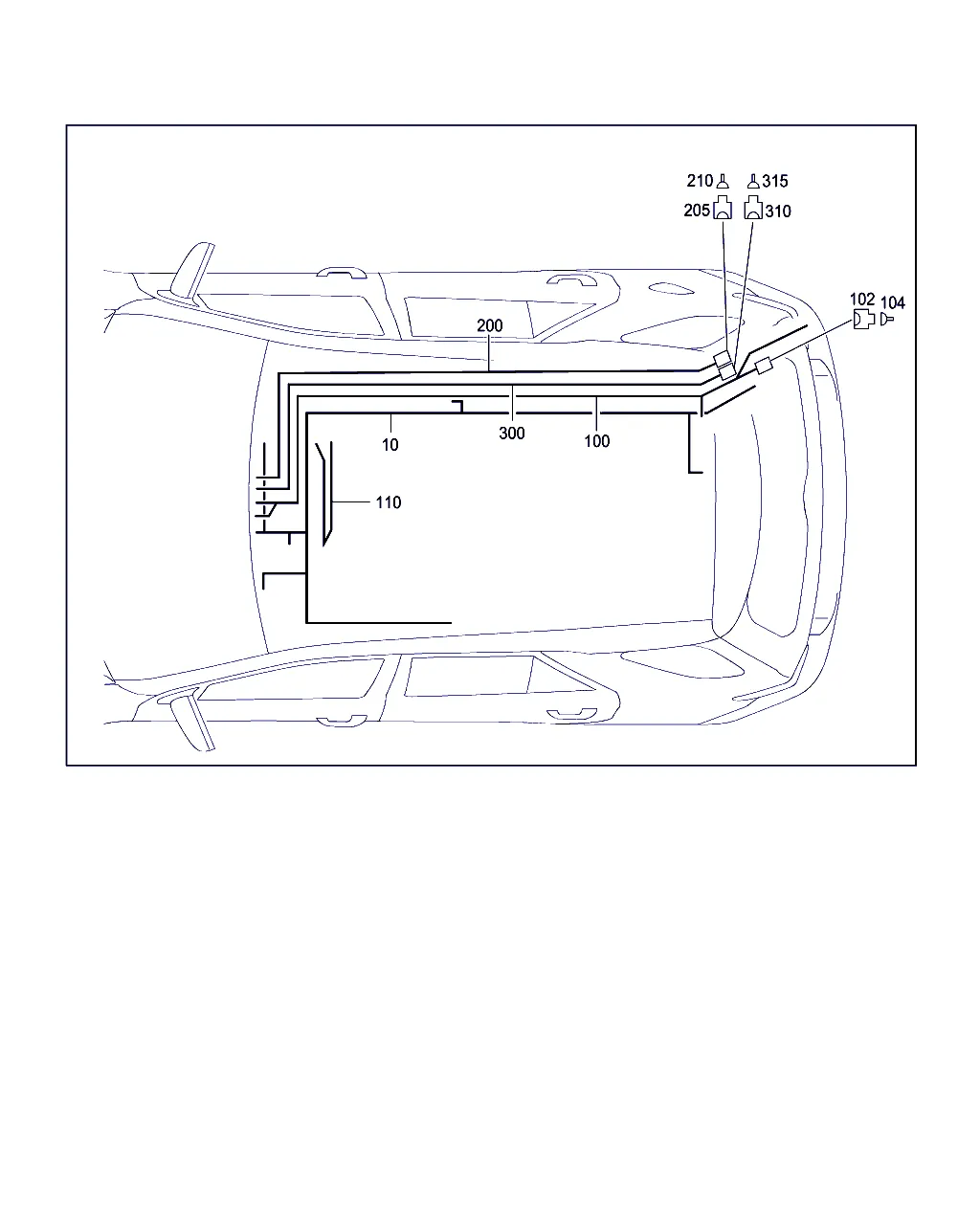 ЖГУТ ЭЛ.ПРОВОДКИ КРЫШИ