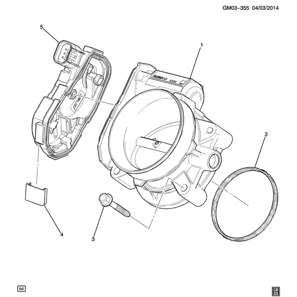 THROTTLE BODY (LNJ/3.4F)
