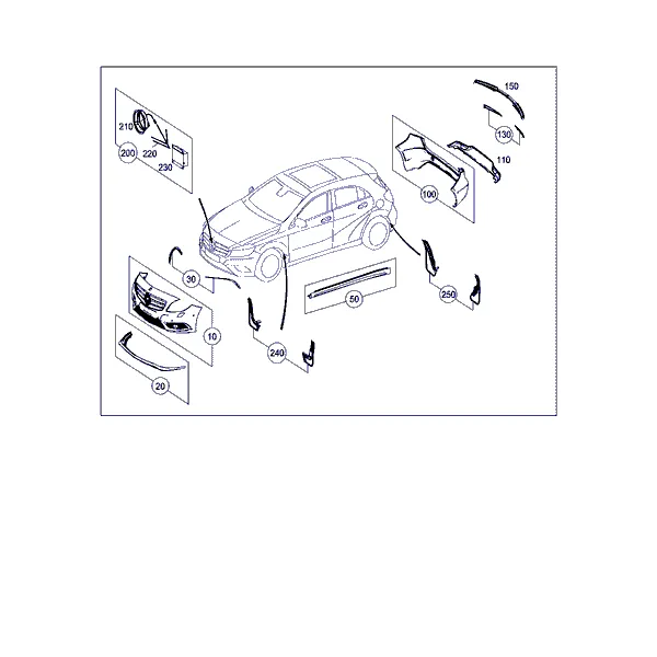 НАВЕСНЫЕ ДЕТАЛИ ВНЕШНИЕ