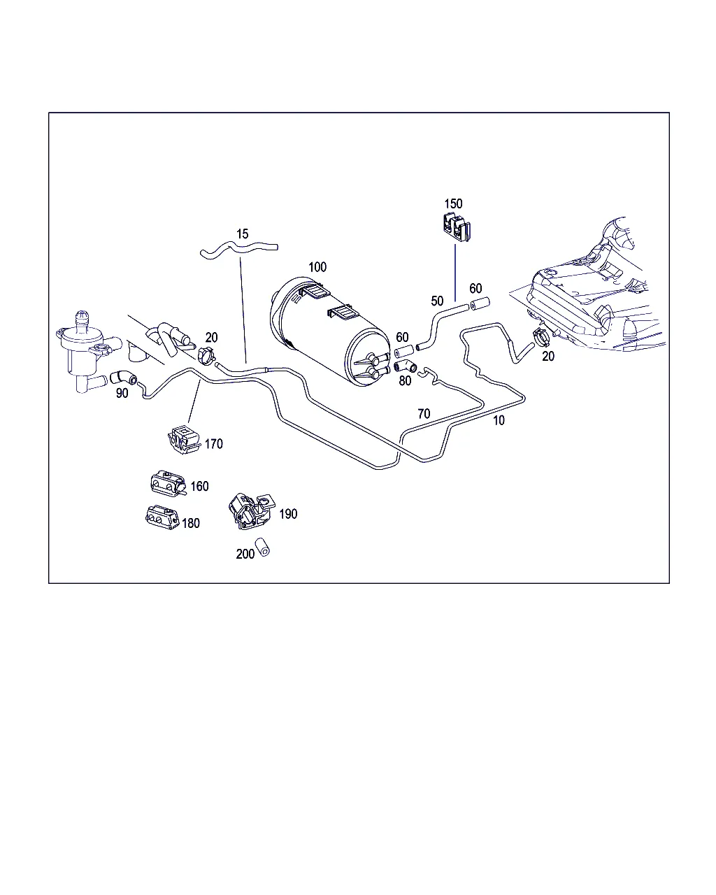 ТОПЛИВОПРОВОДЫ, А/М С БЕНЗ. ДВИГАТЕЛЯМИ